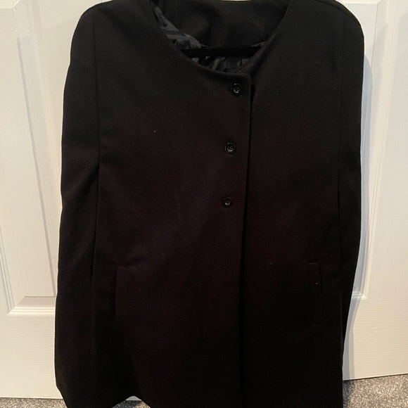 Button Cape Jacket - Picture 3 of 5